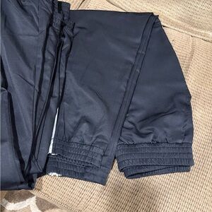 Black Track/Cheer Warm Up Pants